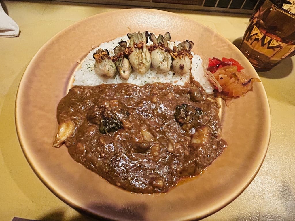 円山教授の牡蠣カレー