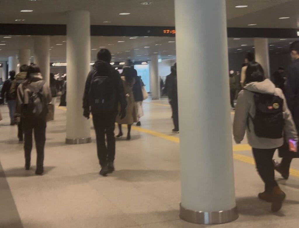 札幌の地下歩行空間